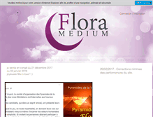 Tablet Screenshot of flora-medium.com